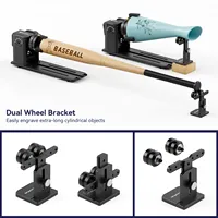 SCULPFUN RA Pro Max 4 in 1 Rotary Chuck for Laser Engraver Y-axis Multi-Function Rotary Roller Engraving Module with 180° Adjust