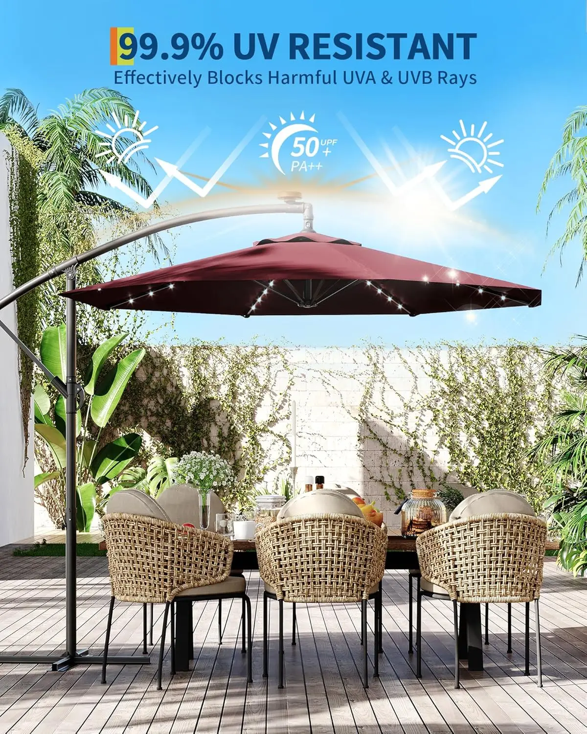 Thumbnail 4 - #16 Best Cantilever Garden Umbrellas to Buy In 2026