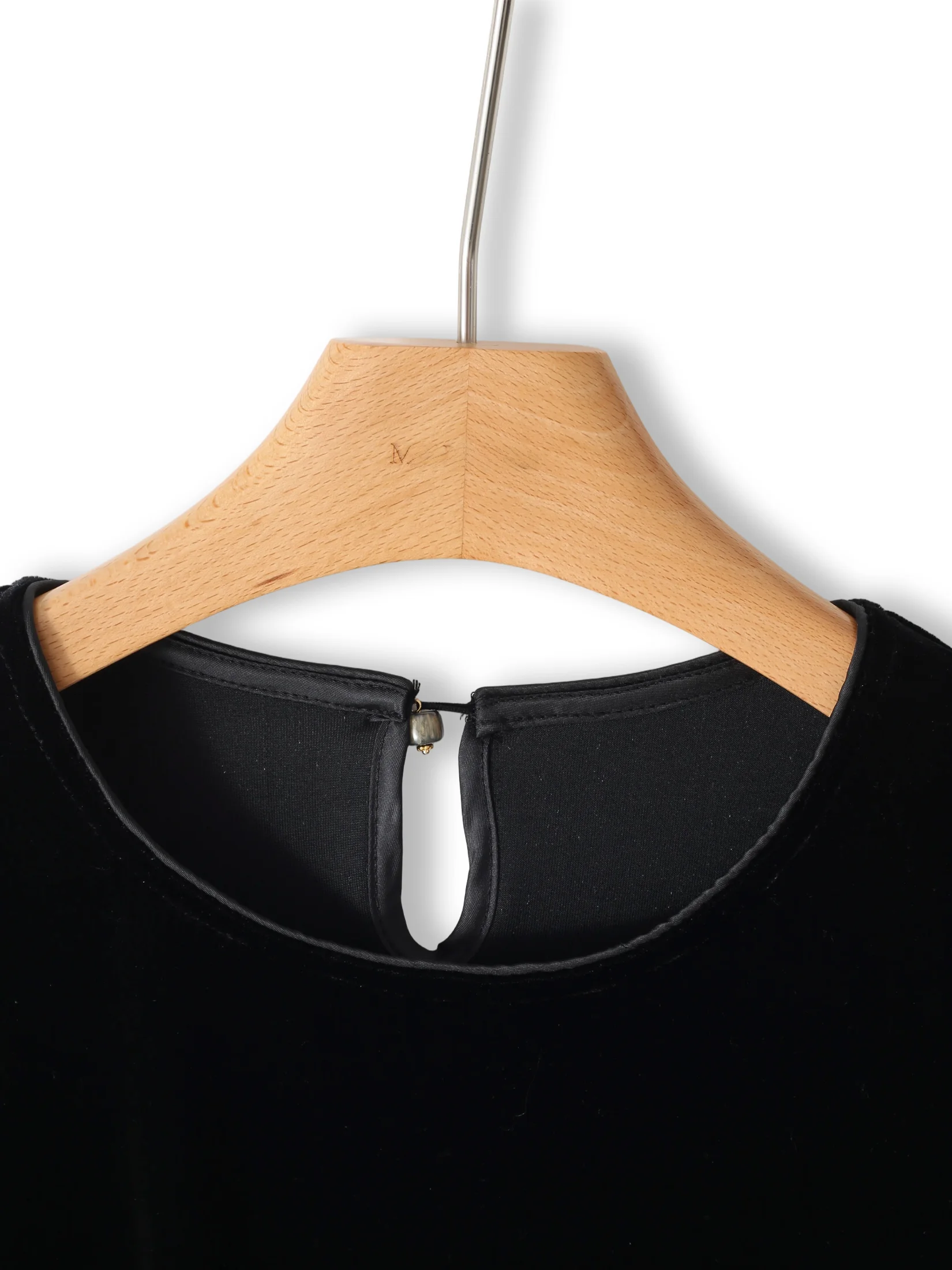 Embroidered Velvet Top round Neck Short Sleeve Women's Shirt Elegant Fashionable Chinese Brand Casual High-End Style
