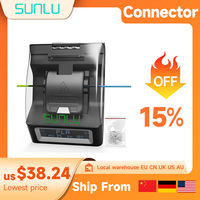 SUNLU Filament Connector For FC01 1.75mm filament easy connect For PLA PETG ABS TPU all 3D Printer filament 200Pcs PTFE Sleeve