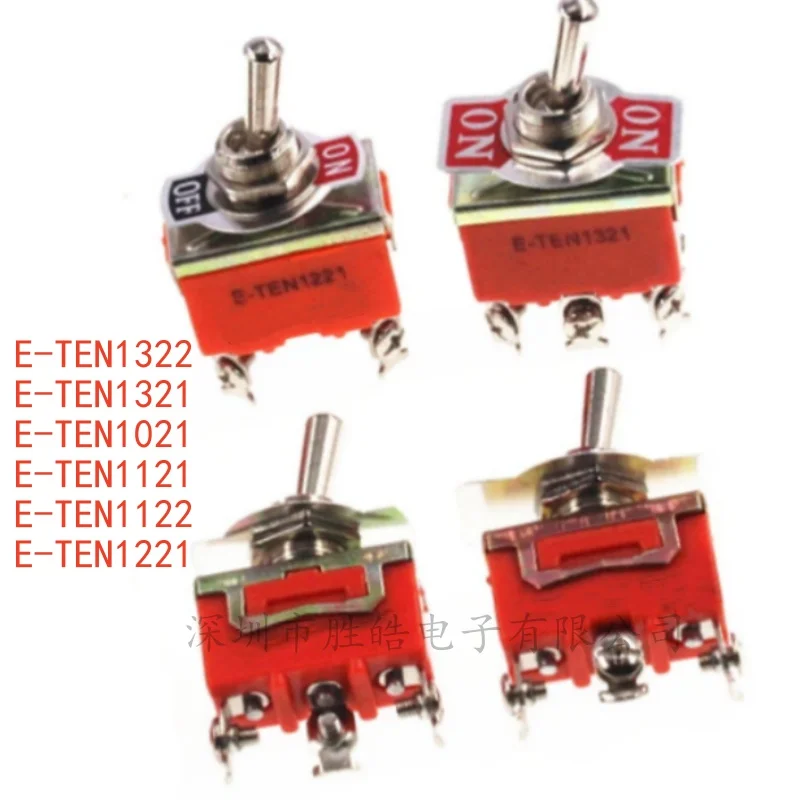 

(5PCS) E-TEN Rocker Switch Toggle Switch E-TEN1322 E-TEN1321 E-TEN1021 E-TEN1121 E-TEN1122 E-TEN1221 Toggle Switch Power Switch