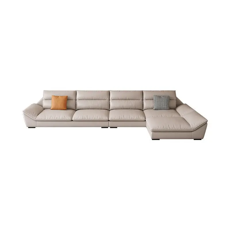 Minimalist anti-cat scratch sofa technology cloth sofa living room size apartment corner princess combination