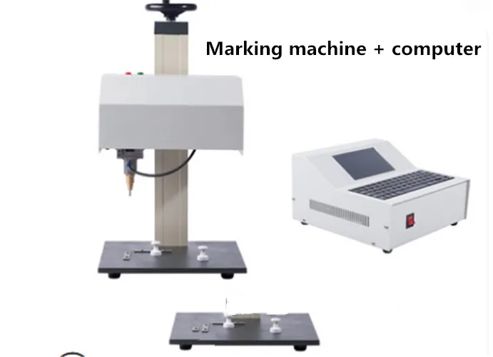 Machine de marquage portative pour Code VIN, Machine de marquage pneumatique par points 110/220V 200W