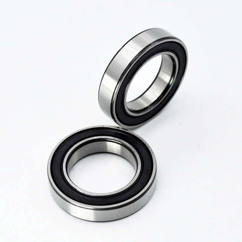 10 قطعة 6802 2RS ZZ 15*24*5mm 6802RS 6800Z DDU 2Z القطر الداخلي 15 مللي متر الكروم الصلب الأخدود العميق الدراجات الدراجات الكرات