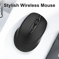 Wireless Mouse 2.4G Bluetooth-compatible Ergonomic Optical PC Laptop Cordless Mice for Windows Computer Office Gaming Mause Game