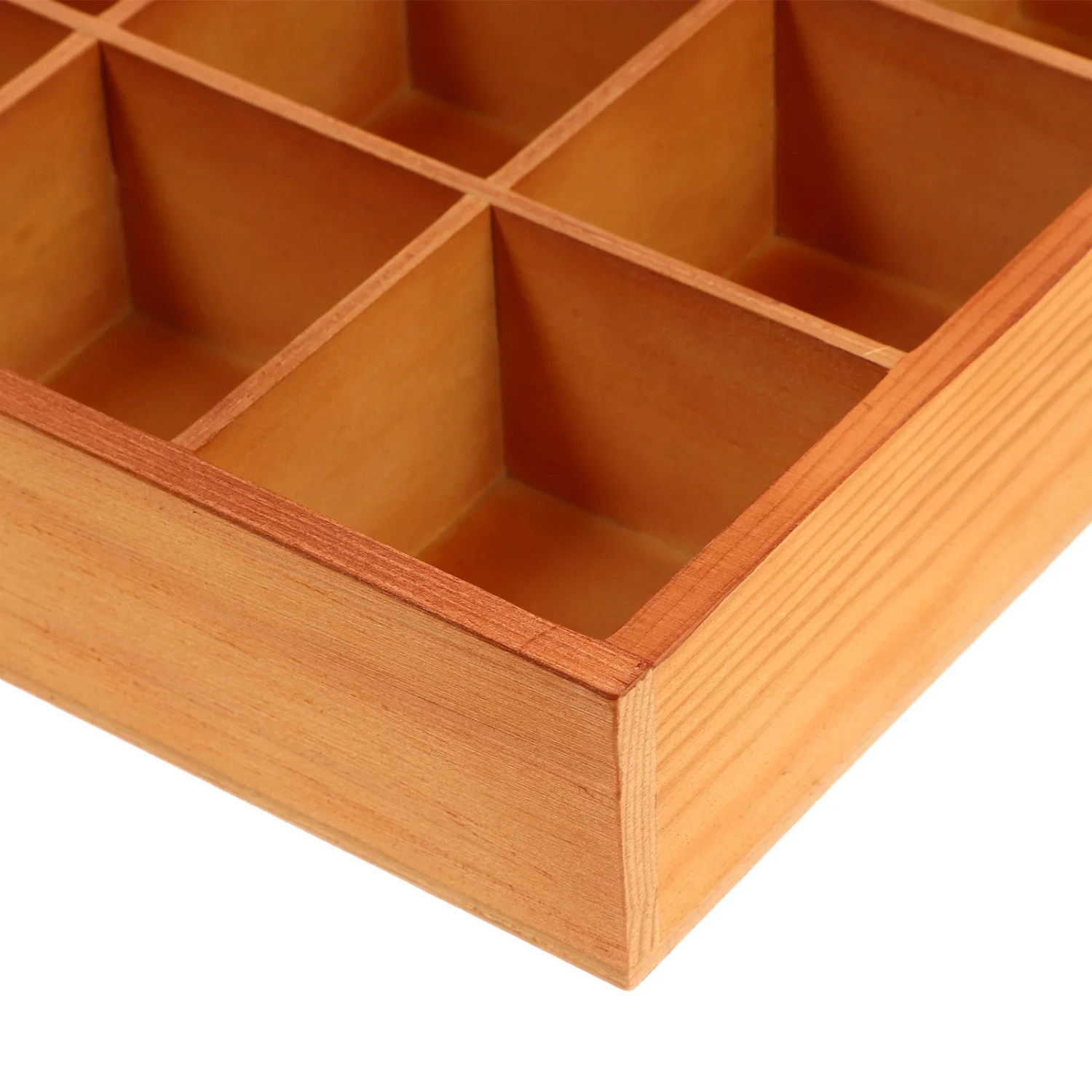 Wooden Desktop Organizer Jewelry Tray Drawer Box Sock Socks Closet Compartment Organizing Cajas de almacenamiento File organizer