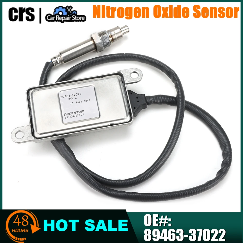 Nitrogen Oxide Nox Sensor 5WK96715B 89463-37022 for Toyota Dyna Tuoake HZK600 HZK610 HZK630 HZK645 A3C00276200-602 Accessories