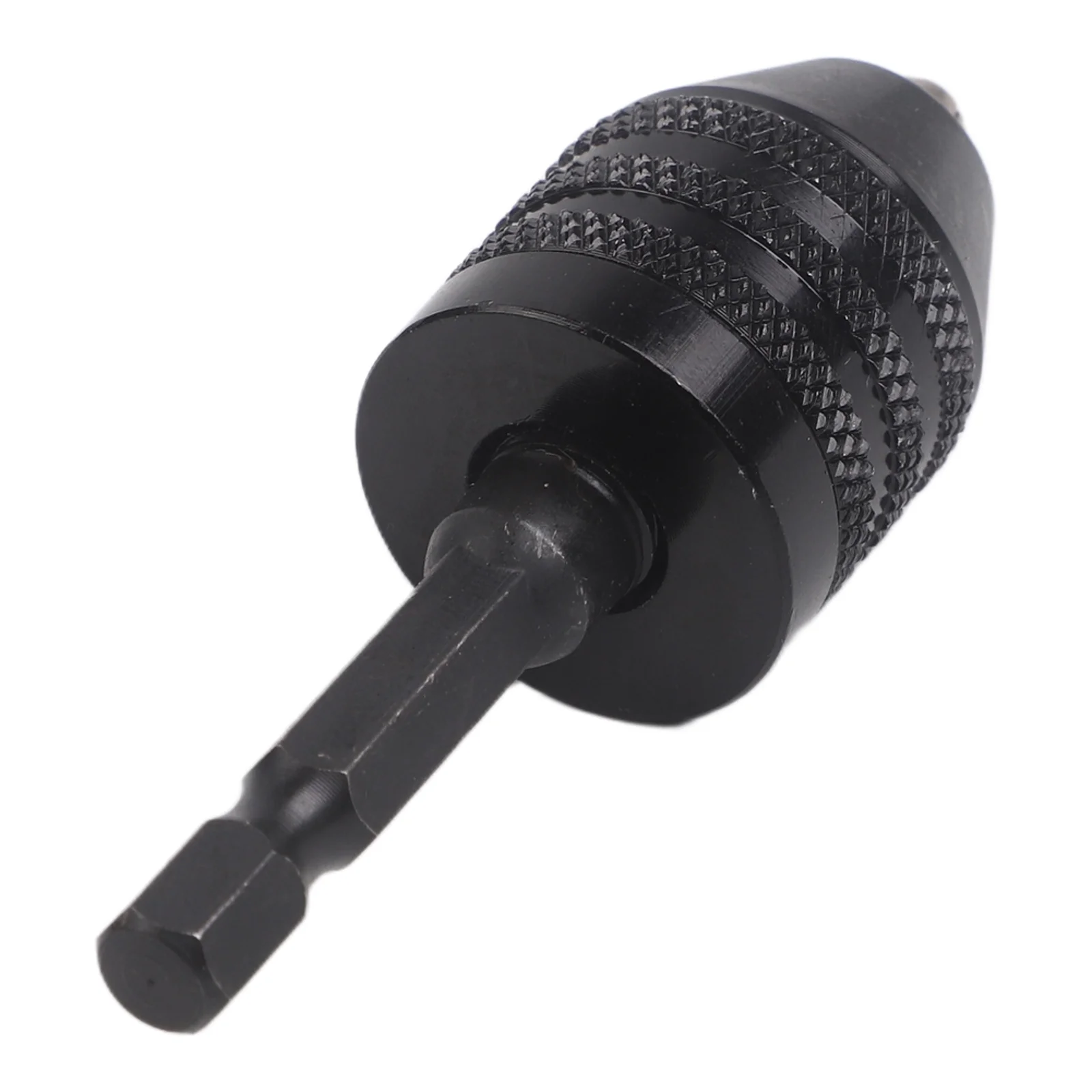 Driver Drill Chuck 0 38mm Self Tighten Collet with 1/4in Hex Shank Quick Change Adapter for Drill Bit Conversion