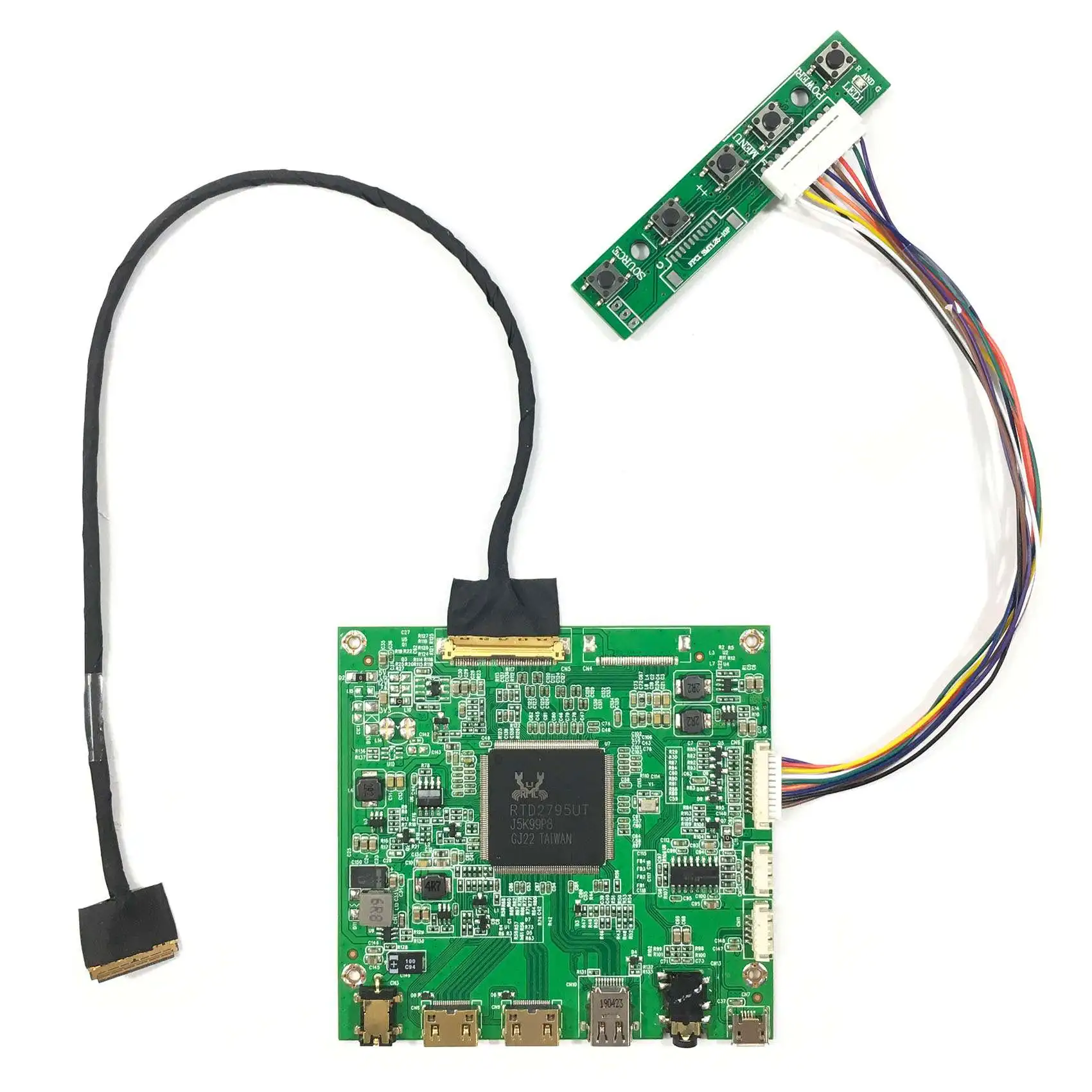Hot Sale 1920X1080 Lcd Controller Board Kit Dp Input RTD2775 Chip 40Pin Edp Lcd Control Board for B156HAN07.1 1920X1080 Screen