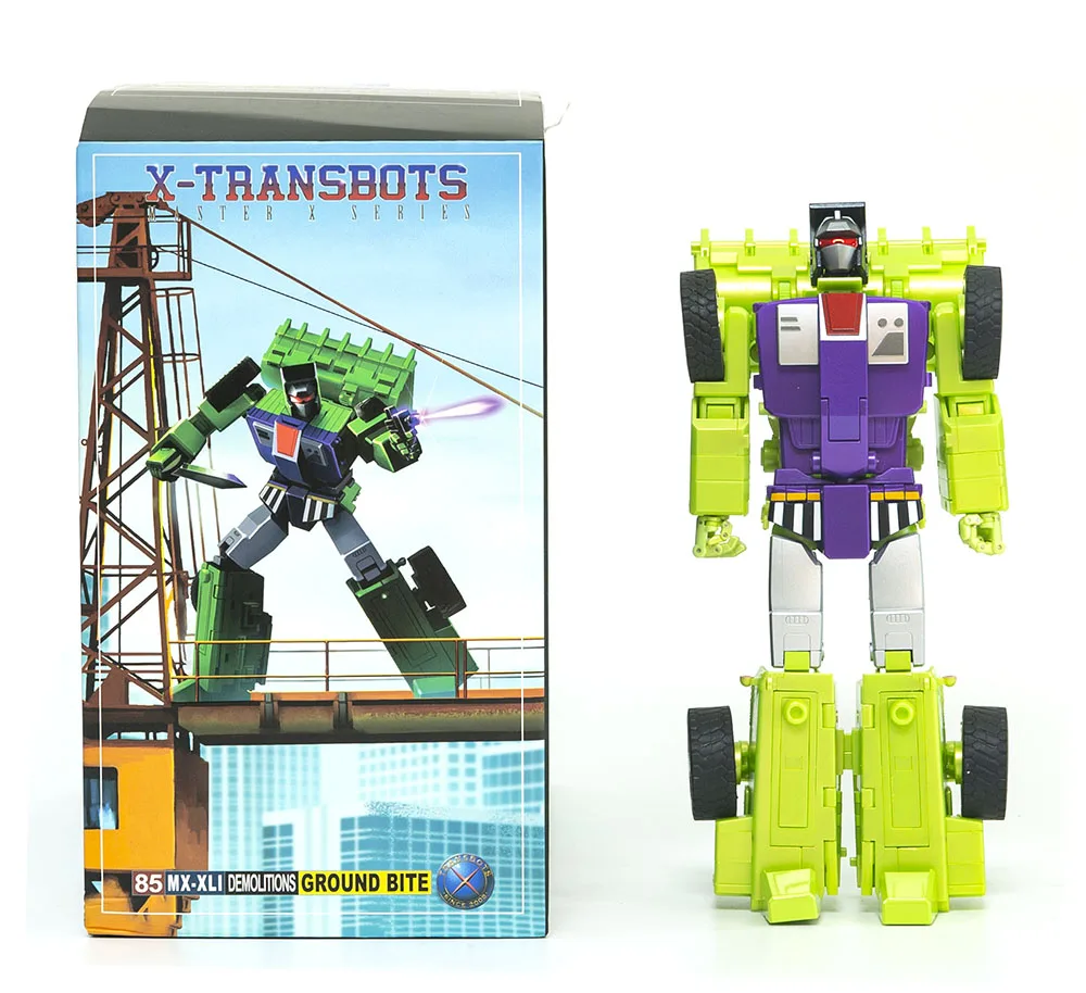 New Transformation Toys X-Transbots MX-XLI MX-41 Ground Bite Devastator Scrapper G1 Action Figure toy in stock