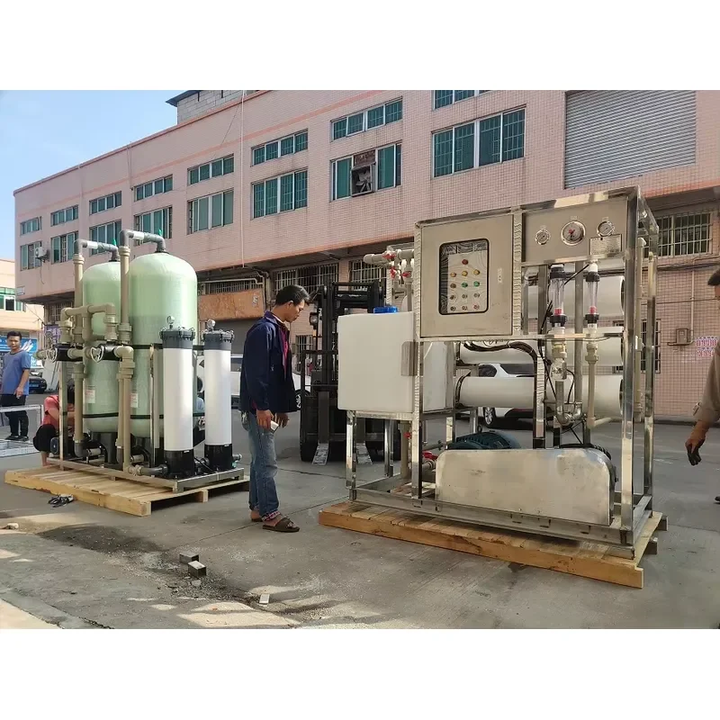 Professional Industrial Reverse Osmosis System Portable Seawater Desalination Machine in Marine Aquaculture