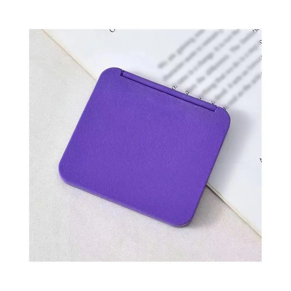 Mini Makeup Mirror Portable Cosmetic Mirror Folding Accessories Mirror Travel Pocket Mirrors Pocket Compact M0E6