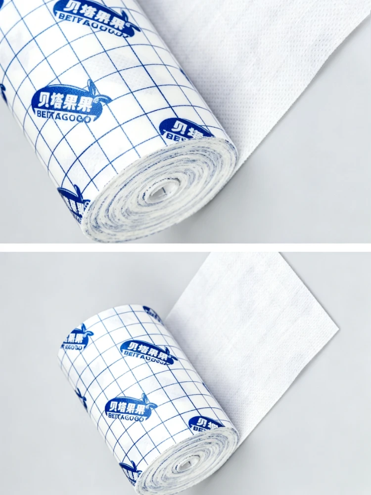 Non-woven Medical Adhesive Tape, Breathable Fixing Plaster, Wound Dressing Tape, Skin Friendly First Aid Tape