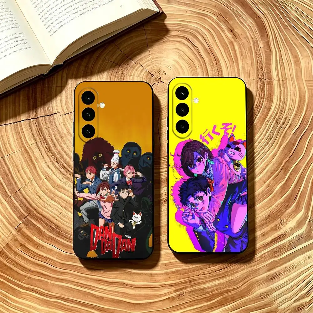 D-Dandadan Anime Phone Case For Samsung Galaxy A73,A72,A71,A70,A53,A52,A51,Others Soft Black Cover