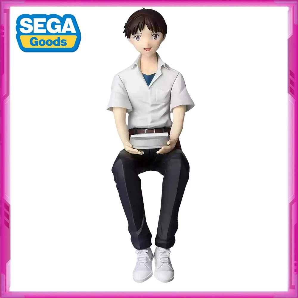 Pra-penjualan Asli SEGA EVA Ikari Shinji PVC Tokoh Anime Mainan Model Figur Aksi Hadiah Natal