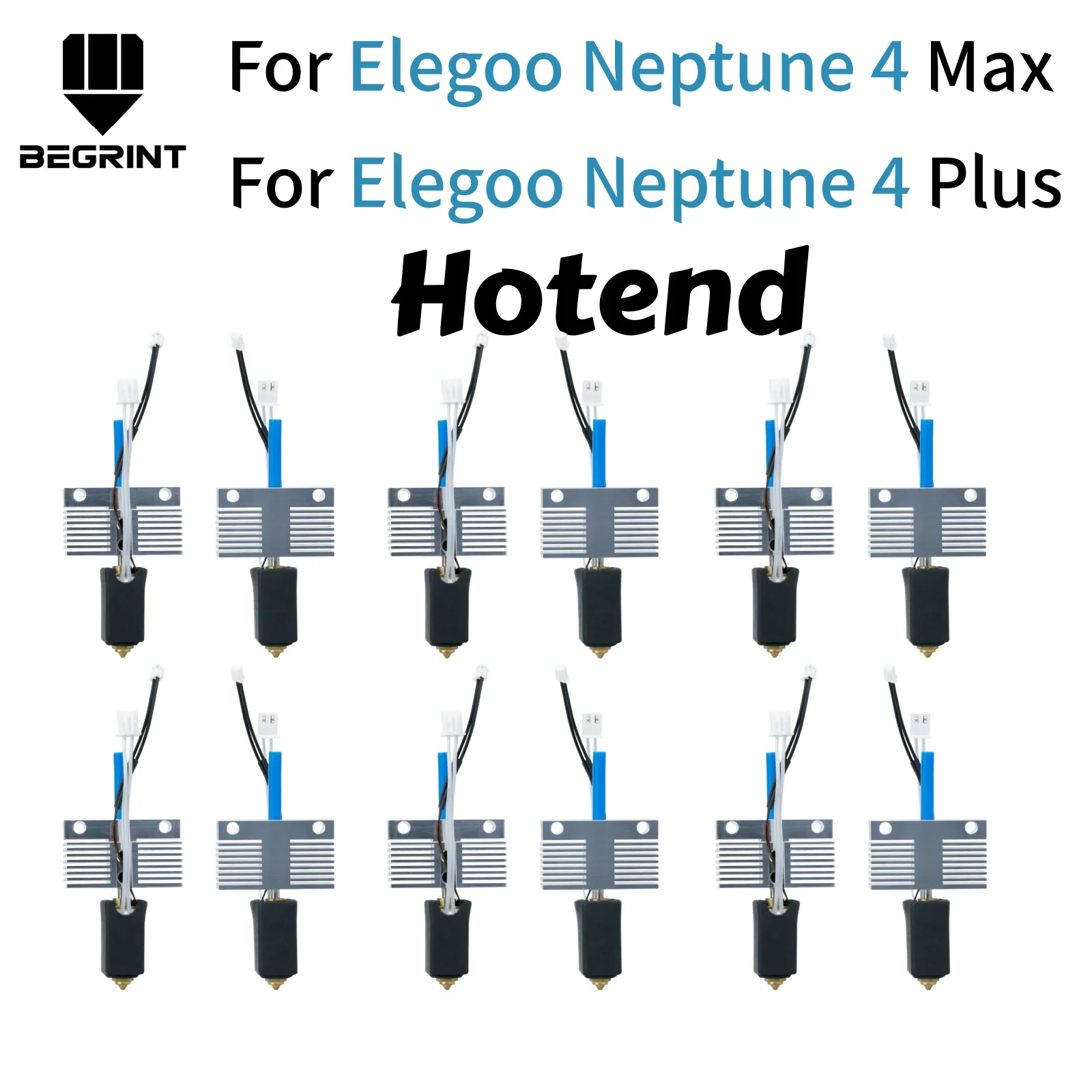 Verbessertes Vollmetall-Hotend-Kit für ELEGOO Neptune 4 PLUS/4 MAX, Hot-End-Baugruppe 3D-Drucker Ersatzteile