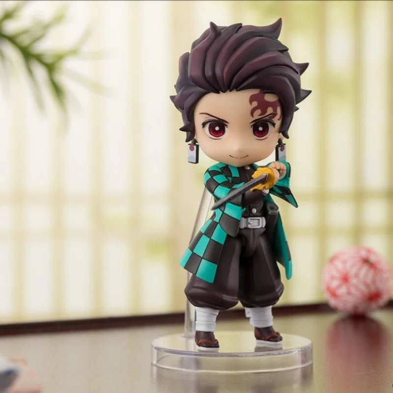 

Bandai Original 9Cm Figuarts mini Tanjirou Kamado Sword Guard Ver.Action Figure Toys For Kids Gift Collectible Model Ornaments