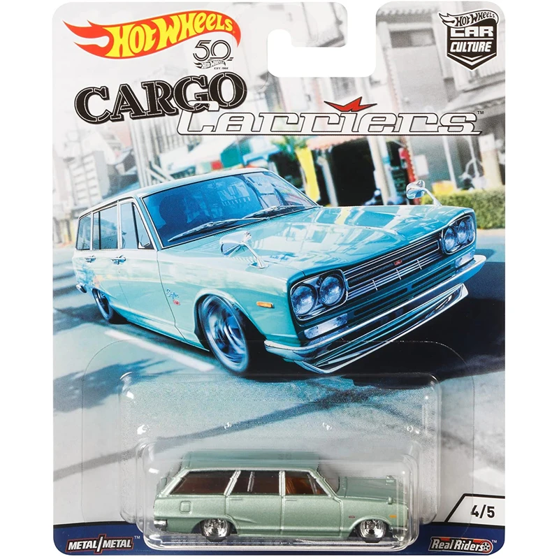 Hot Wheels CAR Culture Cargo Carriers Volkswagen SUNAGON Panel Bus Honda Odyssey Van Nissan Skyline Wagon 1:64 Diecast Car Toy