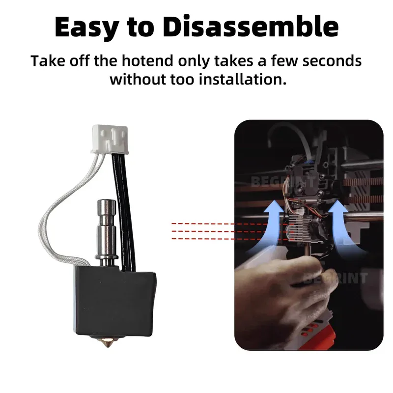 

Hotend For Anycubic Kobra S1 Kobra S1 Combo Hot End Kit S1 Nozzle Print Head S1C 3d Printer Accessories