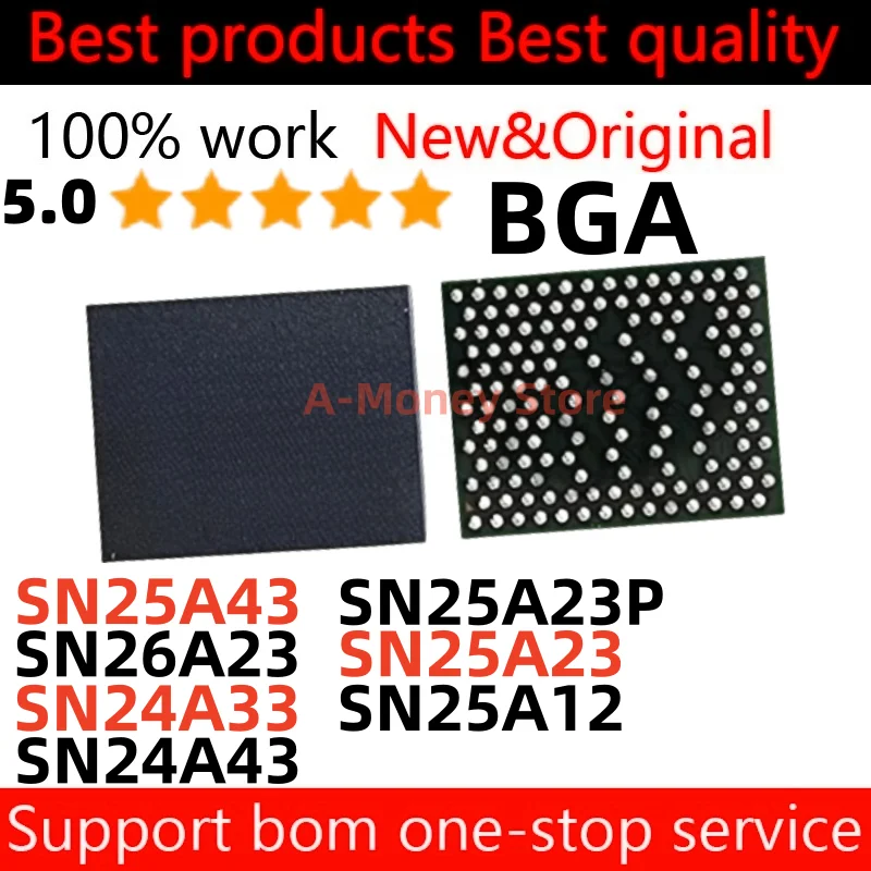

(1шт)SN25A23 SN25A23P SN25A12 SN25AI2 SN25A43 SN24A33 SN24A43 SN26A23 BGA
