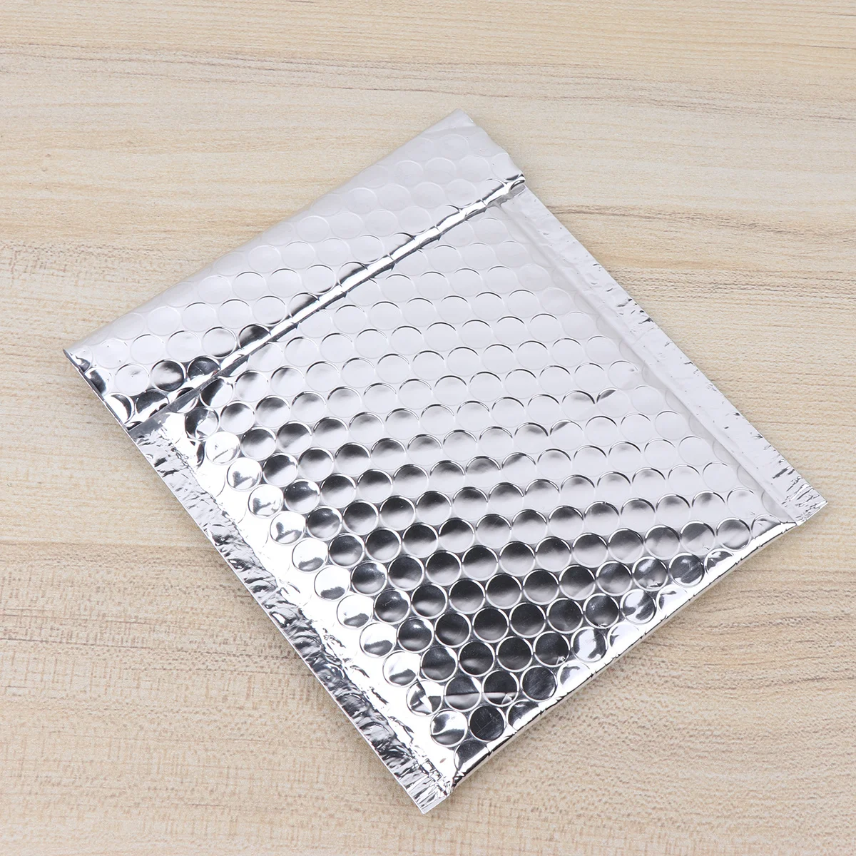 28Pcs Silver Bubble Envelope Bag Pet Aluminum Film Shockproof Waterproof Packaging Logistics Pouch for Mailing Books