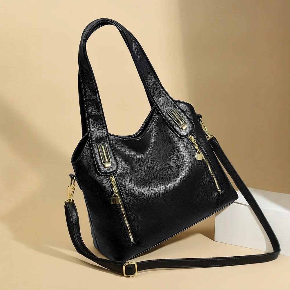 

Simple Retro Fashion Women's Bags, Large-capacity Handbags, Commuter Skew Bags, Underarm Fashion Shoulder Bags.