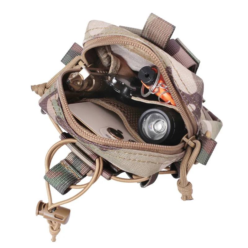 Outdoor Base EDC Bag Waterfles Transporter Outdoor Sport Telefoonstandaard Camping Wandelen Organizer Maatpakket