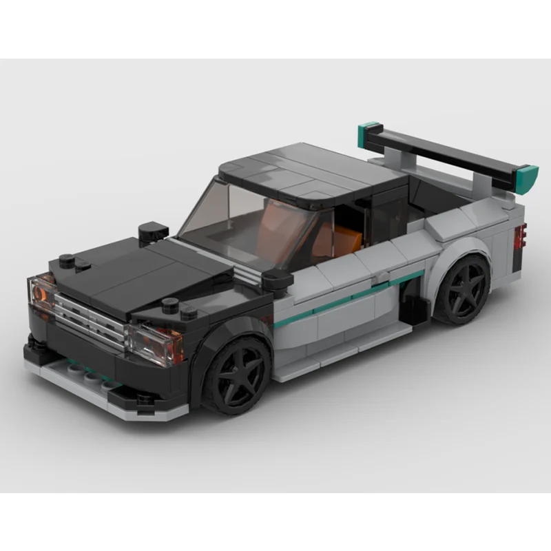 298 STKS Nieuwe MOC ​ ​   City Highway 1992 E190 Evo2 Custom Edition modulaire bouwstenen voor kinderen speelgoedcadeau