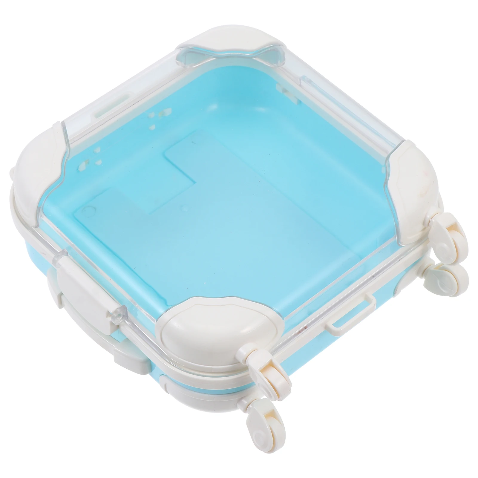 1 قطعة صندوق تخزين الرموش الإبداعية كاذبة لاش المنظم ماكياج اكسسوارات الحاويات دائم ضوء تصميم رائع للنساء