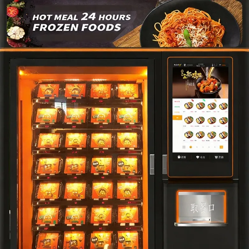 FL Customized Wholesale Elevator Vending Machine for Fresh Food Salad Sushi with Cooling System