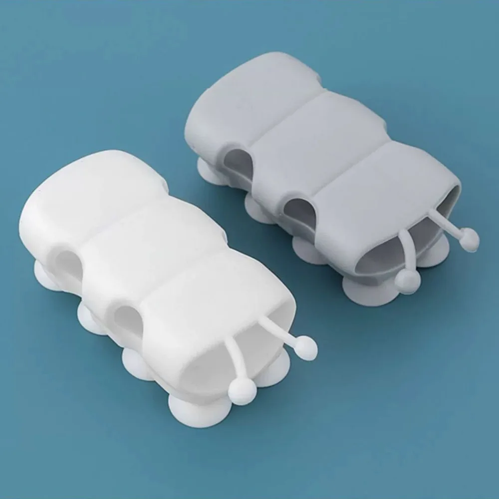 Suporte e Base de Chuveiro com Ventosa Caterpillar — Suporte de Chuveiro para Banheiro sem Furos com Base de Sucção