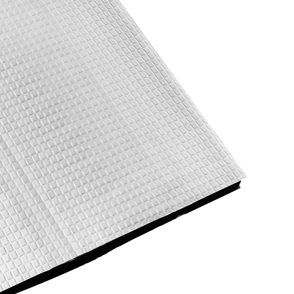 Heat Insulation Heatbed Sticker Adhesive Thermal Insulating Wool Aluminum Foil Cotton Mesh Gridding Foam Pad for 3D Printer Roof