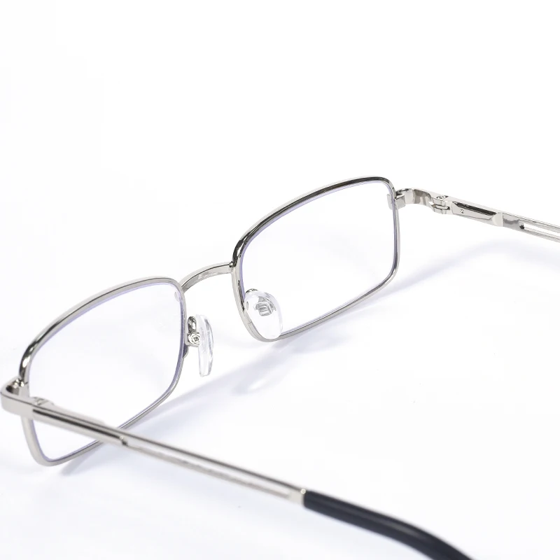 Metall Rahmen Männer Lesebrille Anti Blau Licht Vintage Business Hyperopie Brillen Männlich Lesen Brillen + 1,00 + 1,25 + 1,50 + 1,75 – Detail 26