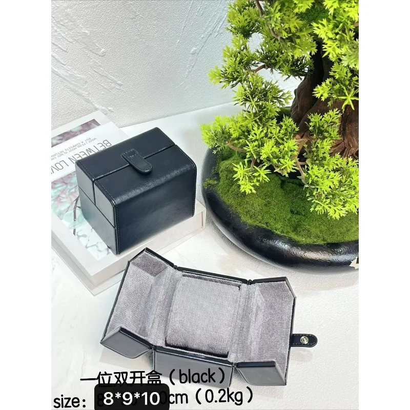 For Leather 2-digit Flip Cover Watch Box Personalized Jewelry Watch Storage Display Packaging Box