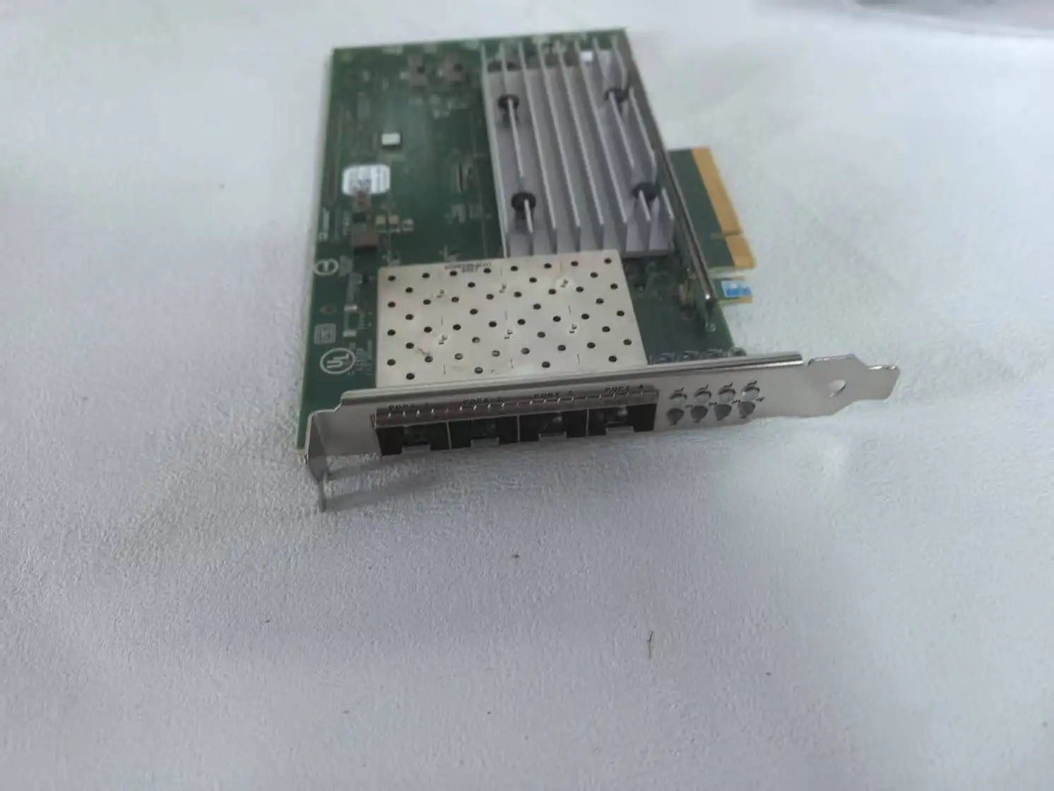 00Hy9T Qlogic Ql41164 4 X Ports 10Gb Sfp+ Full Height Converged Network Adapter Card