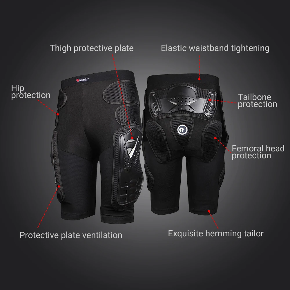 Motorrad Reiten Hosen Anti-fallen Motorrad Shorts Schock-absorbieren Outdoor Sport Schutz Gears Oberschenkel Hüfte Schutz Hosen