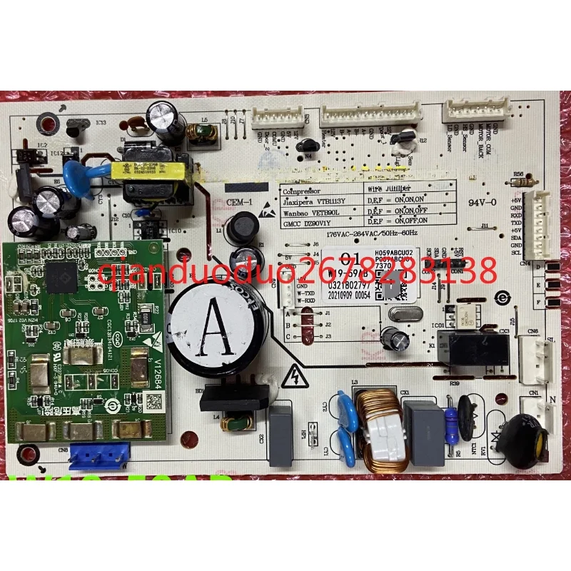 

W19-59AB computer board is suitable for Electrolux refrigerator 0321802797 variable frequency board power supply