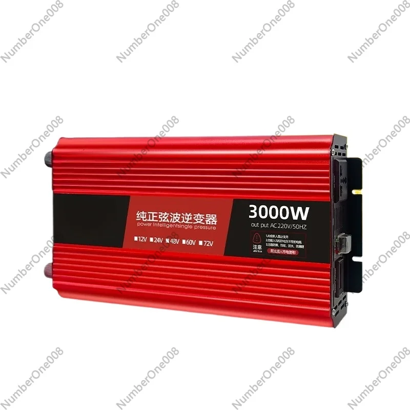 Pure Sine Wave Inverter 12V 24V 48V to 220V Car Home High Power Converter