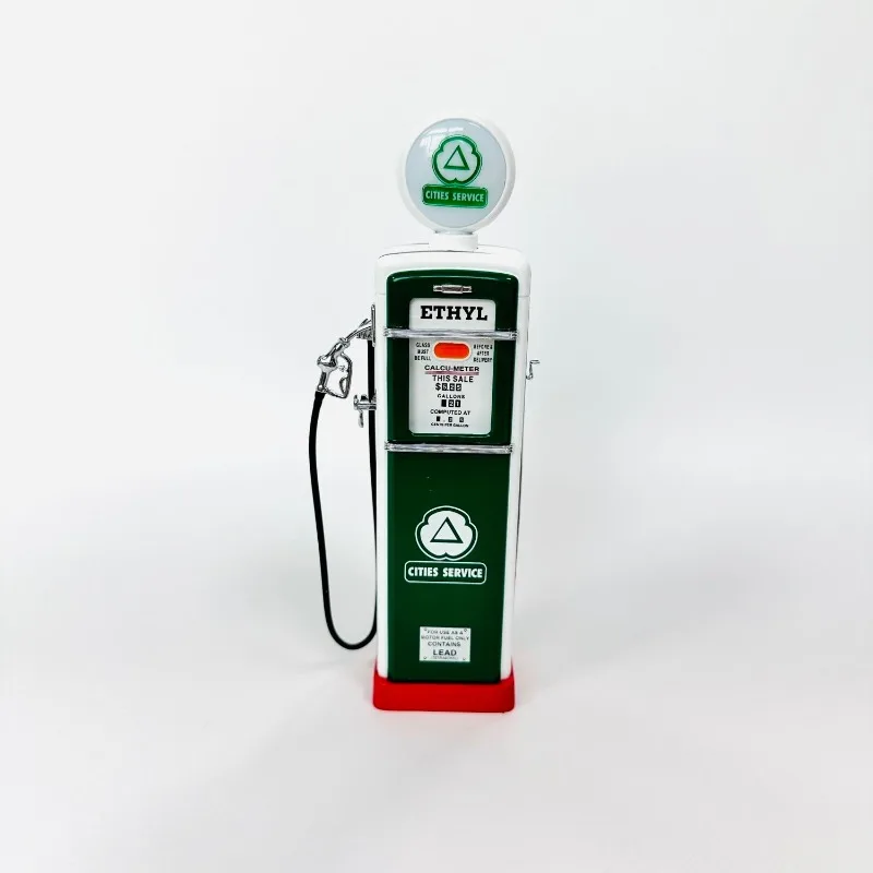 Diecast Model Car 1/12 Fuel Dispenser Scene Ornament Car ModeI Gas Station Toys for Boys