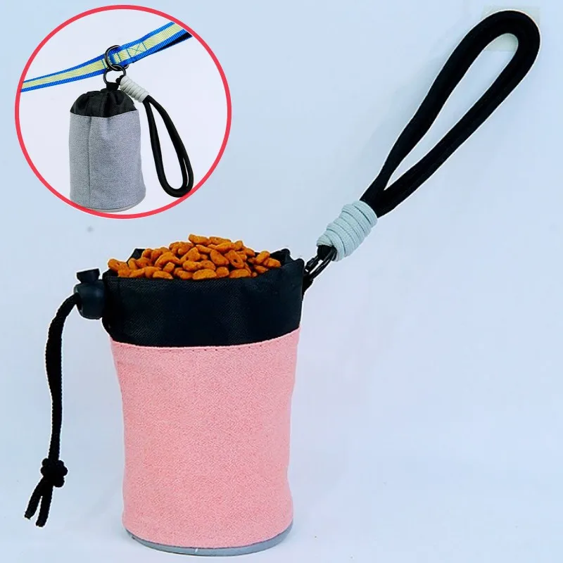 

Dog Poop Bag Dispenser Portable Dogs Poop Bag Holder Mini Snack Bags for Dog Walking Training Hangingable Small Pet Bags Holder