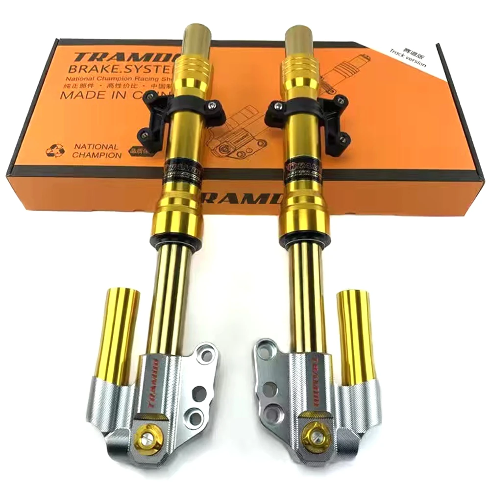 30/33core 400 millimetri Moto Forcella Anteriore Invertito Ammortizzatore Anteriore Universale Per Yamaha Scooter Aerox Cygnus-X BWS RSZ FORCE Niu