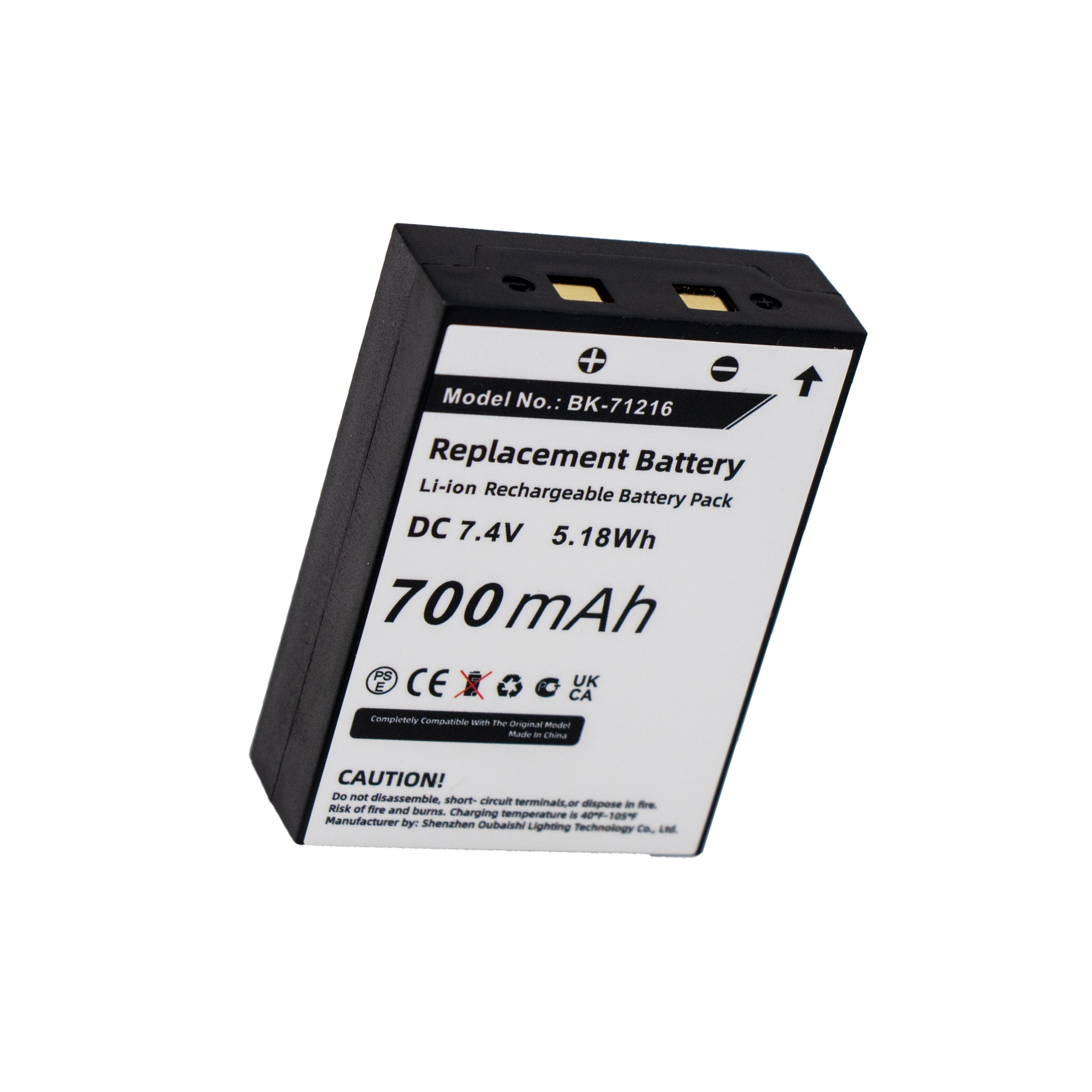

Replacement Battery 700mAh for Cobra, microTALK,LI3900,LI3950,LI4900,LI5600,LI3900-2 DX14-Mile Radio,MN-0160001,BK-71216