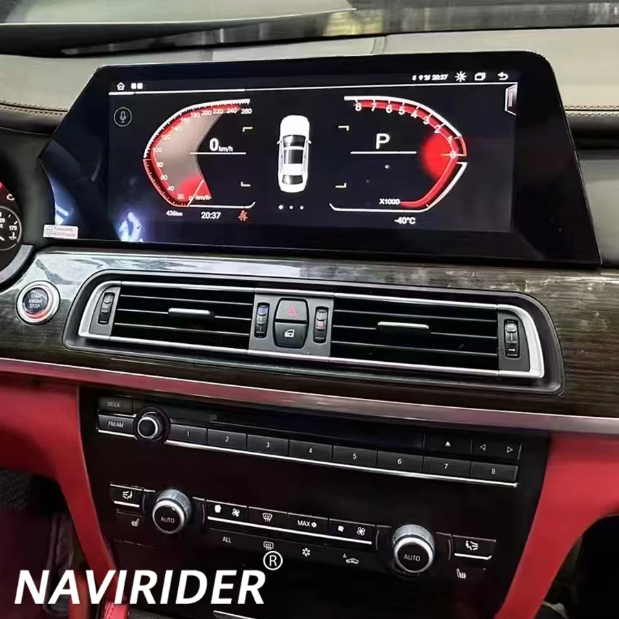 Android For BMW 7 Series F01 2013 - 2017 Navigation Host Stereo Tape GPS Recorder 10.25 Inch Car Blade Screen Multimedia Carplay