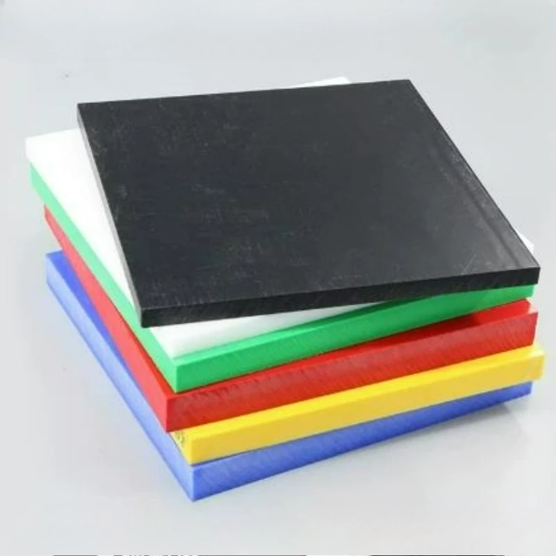 1/2pcs Colours POM Sheet Board Thickness 2mm-30mm Hard Plastic Polyoxymethylene Plate for CNC Model Board DIY Raw Material