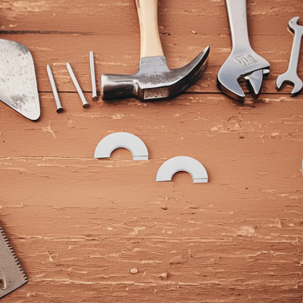 

4 pcs Water Pipe Covers Stainless Steel Round Decorative Escutcheons For Shower Faucet Hole Plate Bathroom Kitchen Wall Ceiling