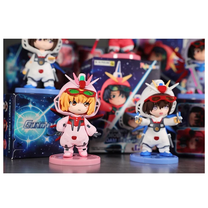 Bandai Pigiami Originali Serie GUNDAM SEED DESTINY Kira Yamato Cagalli Yula Athha Lacus Clyne Action Figure Modello MOBILE SUIT