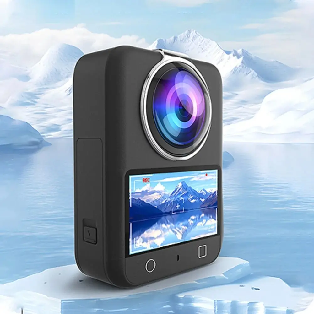 Plastic Lens Guard Anti-Scratch Anti-collision Lens Protector Removable HD Protective Lens Cap for DJI Osmo 360