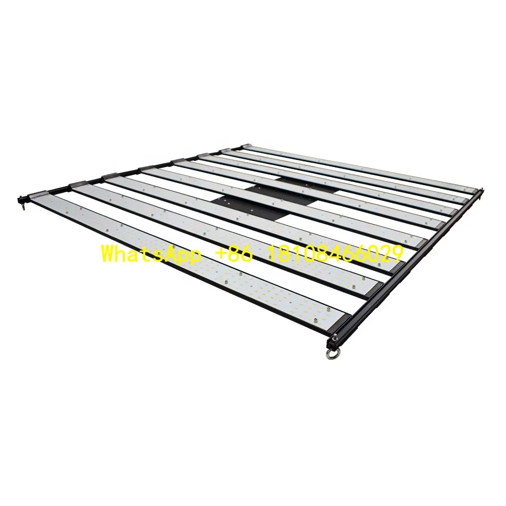 Светодиодный светильник для растений 3000K 5000K 660 нм Гидропонный светодиодный светильник со скидкой 30% Светодиодный светильник для выращивания растений 8 полос Порт RJ с регулируемой яркостью IP65 600 Вт Полный спектр