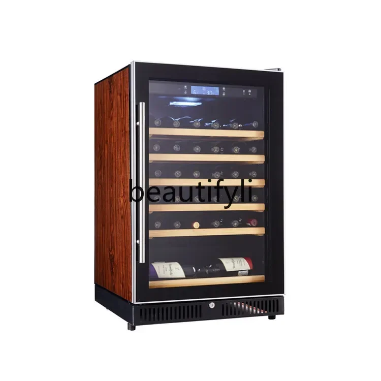 Z189 a56 Home Constant Temperature Wine Cabinet Refrigerated Single Temperature Compressor Wine Display Cabinet Wine Refrigerato 3