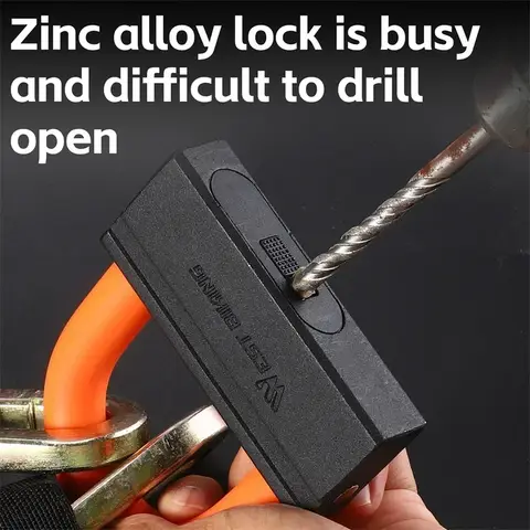 10 best sales बाइक चेन लॉक - №10